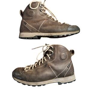 Dolomite Boots 54 Anniversary High Top FG GTX hiking shoes brown leather mens 10